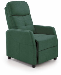 FELIPE 2 fotel wypoczynkowy Halmar ciemny zielony
