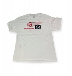 Koszulka męska biała Port Company Volleyball 89 XL