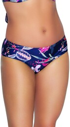 Figi brazyliany kąpielowe 167/5/B Navy flowers