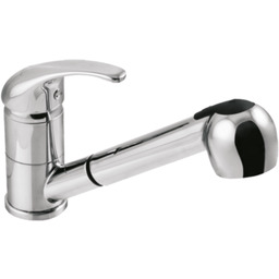 Bateria zlewozmywakowa Inis z wyciąganą wylewką Invena