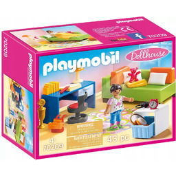 Playmobil Dollhouse 70209. Pokój nastolatka. Playmobil