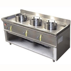 Diamond Kuchnia Wok gazowa z 3 palnikami