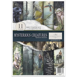 ITD Collection Papier do decoupage Mysterious Creatures, 21