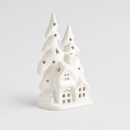 Świecznik Snowy village