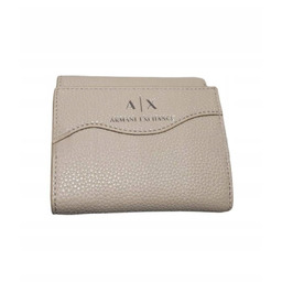 ARMANI EXCHANGE Portfel damski beżowy
