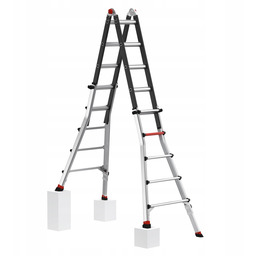 Drabina przegubowa 4x5 stopni aluminiowa Tele Pro+ Flex