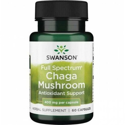 Swanson FS Chaga Mushroom 60kaps
