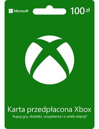 MICROSOFT Kod podarunkowy Xbox 100 PLN