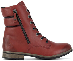 Botki Rieker 72212-35 Czerwony