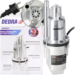 Pompa membranowa do wody czystej Dedra aluminiowa 300W
