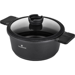 garnek 4,5 litra z pokrywką 24cm Valdinox Expert