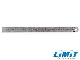 Limit Przymiar kreskowy stalowy, bezodbłyskowy 150 mm 15x0,5