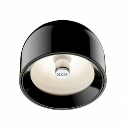 Flos - Wan Lampa Sufitowa/Ścienna Czarna