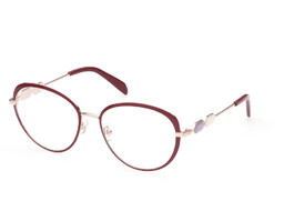 Okulary EMILIO PUCCI EP5187-54068. Okulary, Kolor czerwony. Kobieta.