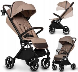 Wózek Spacerowy Lionelo Cloe Folia Uchwyt k. Beige