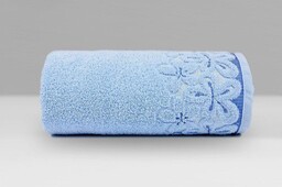 Ręcznik Bella 50x90 błękitny frotte 450 g/m2