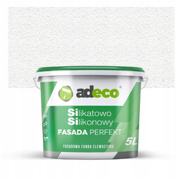 Farba Elewacyjna Silikat Silikon fasadowa RAL9010 Biały Alpejski