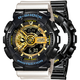 G-SHOCK SET GA-110GB-1AER + BEZEL 10514393 + PASEK