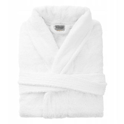 Szlafrok Hotelowy Bawełna Frotte Unisex XXL Biały