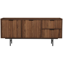 Komoda Edison Brown Warmia Walnut 2d2s