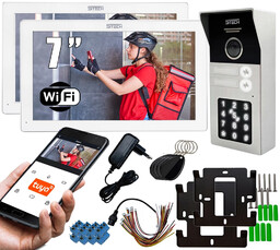 Wideodomofon dwurodzinny na 2 przewody 5TECH Virgo ONE