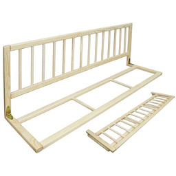 Barierka Ochronna Blokada Bramka Do Łóżka 112X38 Cm