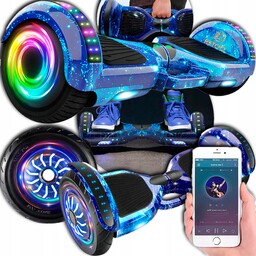Deskorolka Elektryczna Hoverboard 6,5' Deska Bluetooth Dla Dzieci