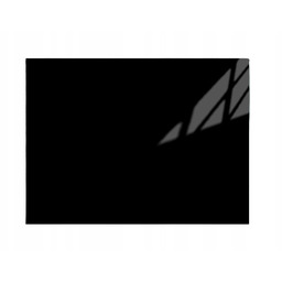 Szklana Płyta Deska Do Krojenia 70x52 Czarna 7w1