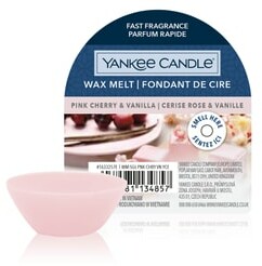 Yankee Candle Pink Cherry Vanilla Wax Melt Single