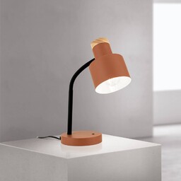 ORION Lampa stołowa Gili, czerwony, salon / jadalnia,