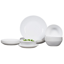 Serwis Obiadowy Zestaw Talerzy Opal Clasic Na 6