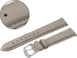 Pasek Pacific uniwersalny 20 mm skórzany SZARY