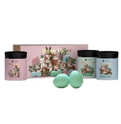 Happy Easter zestaw świec sojowych 3x200ml