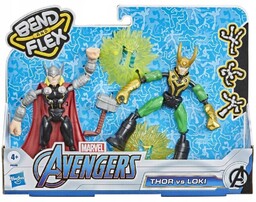 Hasbro Bend And Flex Thor i Loki Marvel