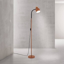 ORION Lampa stojąca Gili, czerwony, salon / jadalnia,