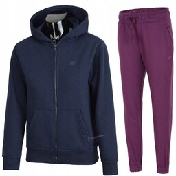 4F DAMSKI DRES BAWEĹNA KOMPLET BLUZA SPODNIE /