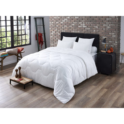 DODO Proneem kołdra pikowana, ochrona przed roztoczami, biała,