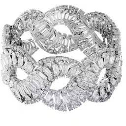 Biżuteria SWAROVSKI 5598351. Bransoletka, Kolor szary. Kobieta.