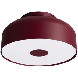 Plafon okrągły aluminiowy 4-punktowy OMIQ burgund SL.2280 -
