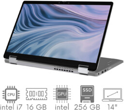Aluminiowy 2w1 Dell Latitude 7410 i7-10610U 16GB 256SSD