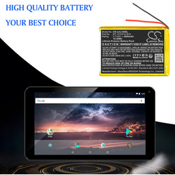 Polaroid MIDS747PXE / SR3070110P 2800mAh 10.36Wh Li-Polymer 3.7V