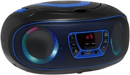 Radio-CD Denver TCL-212BT, FM, nastrojowe oświetlenie, niebieski