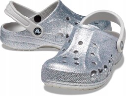 Damskie Buty Chodaki Crocs Baya Glitter Clog 41-42
