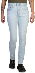 Dżinsy marki Levis model 501_SKINNY. Kolor Niebieski, Odzież