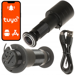 APTI-YK21-TUYA Wizjer do drzwi Kamera Ip Judasz Wi-Fi