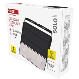 Naświetlacz LED garden solo solarny z pir 1600