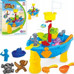 PIASKOWNICA STÓŁ 2w1 STOLIK WODNY DO ZABAWY