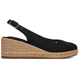 Espadryle Tommy Hilfiger Mid Wedge Espad Slingback FW0FW09228