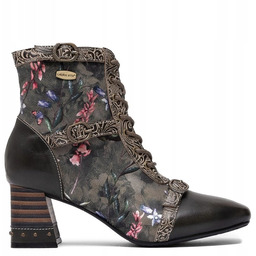 Laura Vita Botki Damskie Khaki TALAO-003-KHAKI r.38