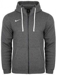 Bluza Męska Nike Z Kapturem Rozpinana Szary Melanż